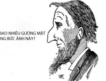 Bạn nhìn thấy bao nhiêu khuôn mặt trong bức tranh?,đố vui IQ,đố vui iq có đáp án,đố vui hình ảnh