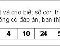 Tìm quy luật cho dãy số và cho biết số còn thiếu ở dấu ?,đố vui IQ,đố vui iq có đáp án,đố vui hình ảnh