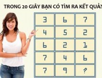 Tìm quy luật và con số còn thiếu trong dấu ?,đố vui IQ,đố vui iq có đáp án,đố vui hình ảnh