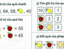 Tìm ra giá trị của từng loại quả và kết quả của phép tính cuối cùng là bao nhiêu?,đố vui IQ,đố vui iq có đáp án,đố vui hình ảnh