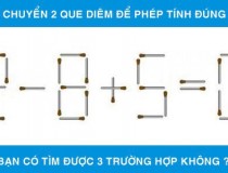 Di chuyển 2 que diêm để được phép tính đúng: 2 - 8 + 5 = 0,đố vui IQ,đố vui iq có đáp án,đố vui hình ảnh