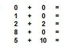 Nếu 0 + 0 = 0; 1 + 0 = 1; 2 + 2 = 2; 8 + 0 = 4; Thì 5 + 10 = ?,đố vui IQ,đố vui iq có đáp án,đố vui hình ảnh