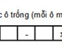 Hãy điền các số từ 1 đến 9 vào các ô trống (mỗi ô một số khác nhau) để được kết quả bằng 66,đố vui IQ,đố vui iq có đáp án,đố vui hình ảnh