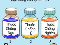 Bạn cần lọ thuốc số mấy: chống ngu - chống ế - chống nghèo?,đố vui IQ,đố vui iq có đáp án,đố vui hình ảnh