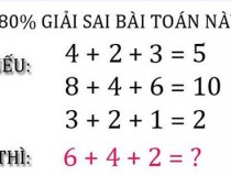 Tìm ra quy luật để giải bài toán,đố vui IQ,đố vui iq có đáp án,đố vui hình ảnh