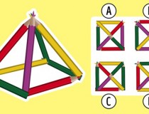 Hình nào là đúng khi nhìn từ trên xuống?,đố vui IQ,đố vui iq có đáp án,đố vui hình ảnh