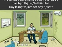 Quan sát kĩ và cho biết đây là một vụ ám sát hay tự sát?,đố vui IQ,đố vui iq có đáp án,đố vui hình ảnh