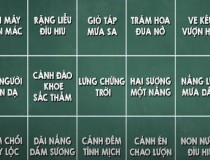Tìm những cụm từ miêu tả chỉ về mùa xuân?,đố vui IQ,đố vui iq có đáp án,đố vui hình ảnh