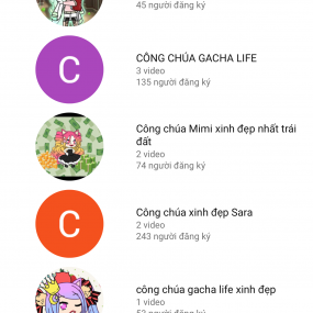 Những con công chúa xàm loz làm gacha ngu nhất vũ trụ