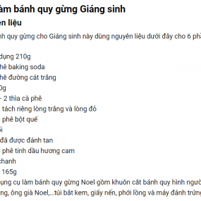 chuẩn bị giáng sinh