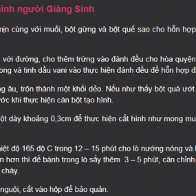 chuẩn bị giáng sinh