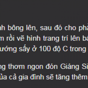 chuẩn bị giáng sinh