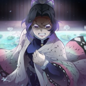 Khi bạn là fan kép của Aikatsu và Kimetsu no Yaiba :)