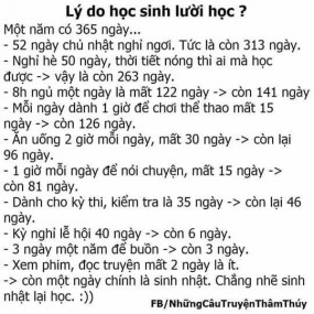 thấy hay là cho 1 like tiện thể xin lun 5 sao nhó