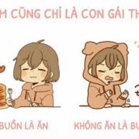 Có Ai Giống Tui Hông ^_^ Mấy MEN Cứ Thấy Tụi Mk Gầy Là Nghĩ Ăn Ít Chứ Thực Ra....kkk hìhì (TỰ HIỂU NHÁ) tym tym!!!