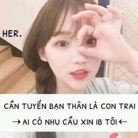 Tìm người bạn con trai nhưng đừng khó nhìn quá