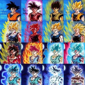 ALL trạng thái của GOKU