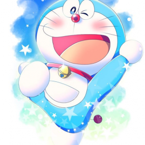 Doraemon chú mèo máy đến từ tương lai.