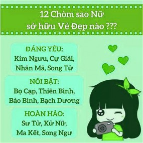 các kiểu của cung hoàng đạo đây