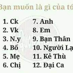 b muốn làm gì của tôi