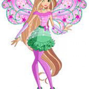 Flora Winx Club All Magic Costum