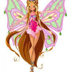 Flora Winx Club All Magic Costum