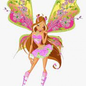 Flora Winx Club All Magic Costum