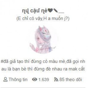 Những j về tôi#1