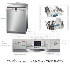 Máy rửa bát bosch SMS88TI03E