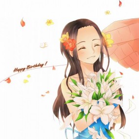 Happy birthday my waifu - Nico Robin <3