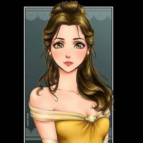 Disney Princess Anime