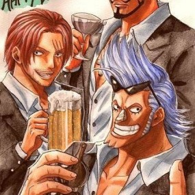 Chúc mừng sinh nhật bộ 3 Franky - Shanks - Mihawk :))