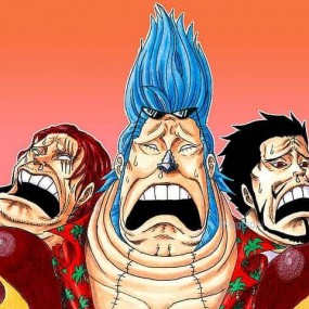 Chúc mừng sinh nhật bộ 3 Franky - Shanks - Mihawk :))