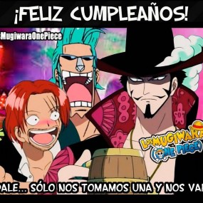 Chúc mừng sinh nhật bộ 3 Franky - Shanks - Mihawk :))