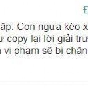 Ủa bài có 1 bình luận mà đi xóa điểm tui =))? Vô lí vậy người ta vắt óc ra làm đi kêu mình copy lời giải trước :D ủa ủa ủa lạ nhỉ=))?