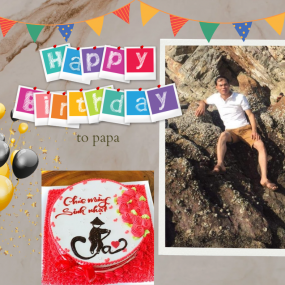 Happy birthday to my papa