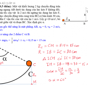 Cơ năng - vật lí 10