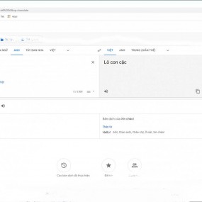 Google dịch nhưng nó lạ lắm .