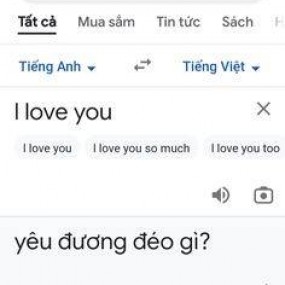 Đừng nghĩ I LOVE YOU =t thik m vì: