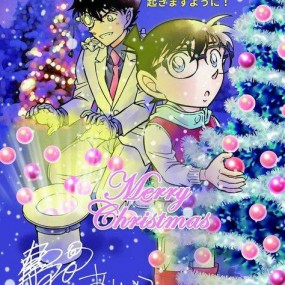 Edogawa Conan and Kaito Kid