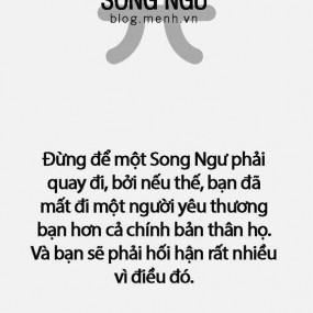 Có ai cung SONG NGƯ như mềnh ko?