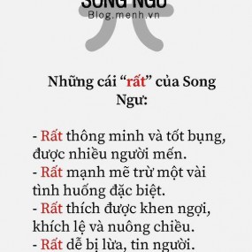 Có ai cung SONG NGƯ như mềnh ko?