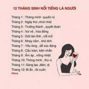 Cóa ai sinh tháng 3 khum????