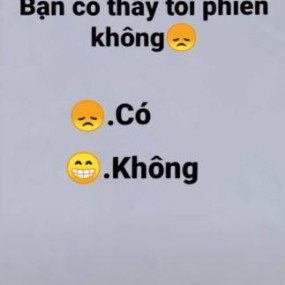 Tôi phiền k;-;