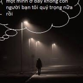 trong đêm chỉ một mình