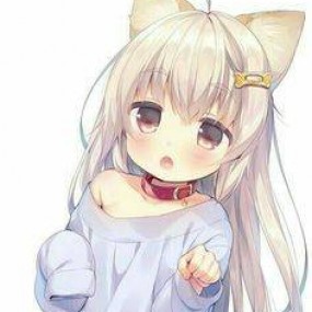 Ảnh anime mèo cute