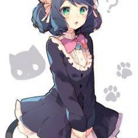 Ảnh anime mèo cute