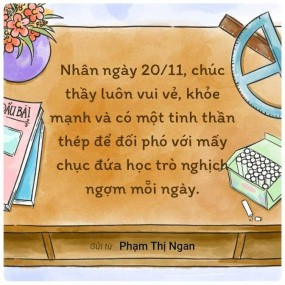 gửi tới các bạn có ước mơ trở thành giáo viên và những ai là giáo viên nha