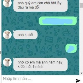 mất anh rồi tết này đón tết 1 mik huhuhuhu