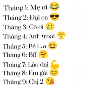 mấy bn sinh tháng mấy =)?